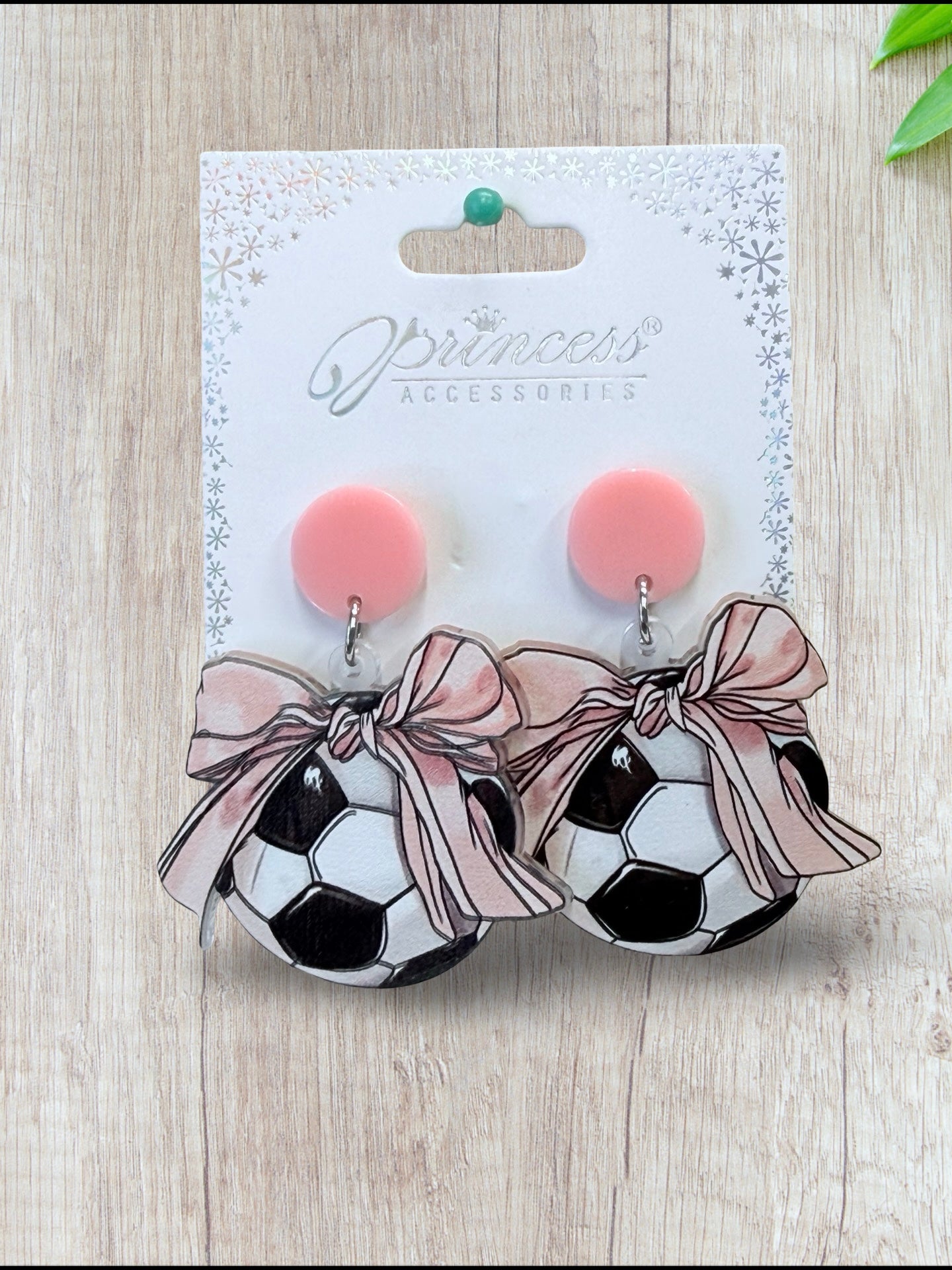 Acrylic Sports Earrings - 3 Designs