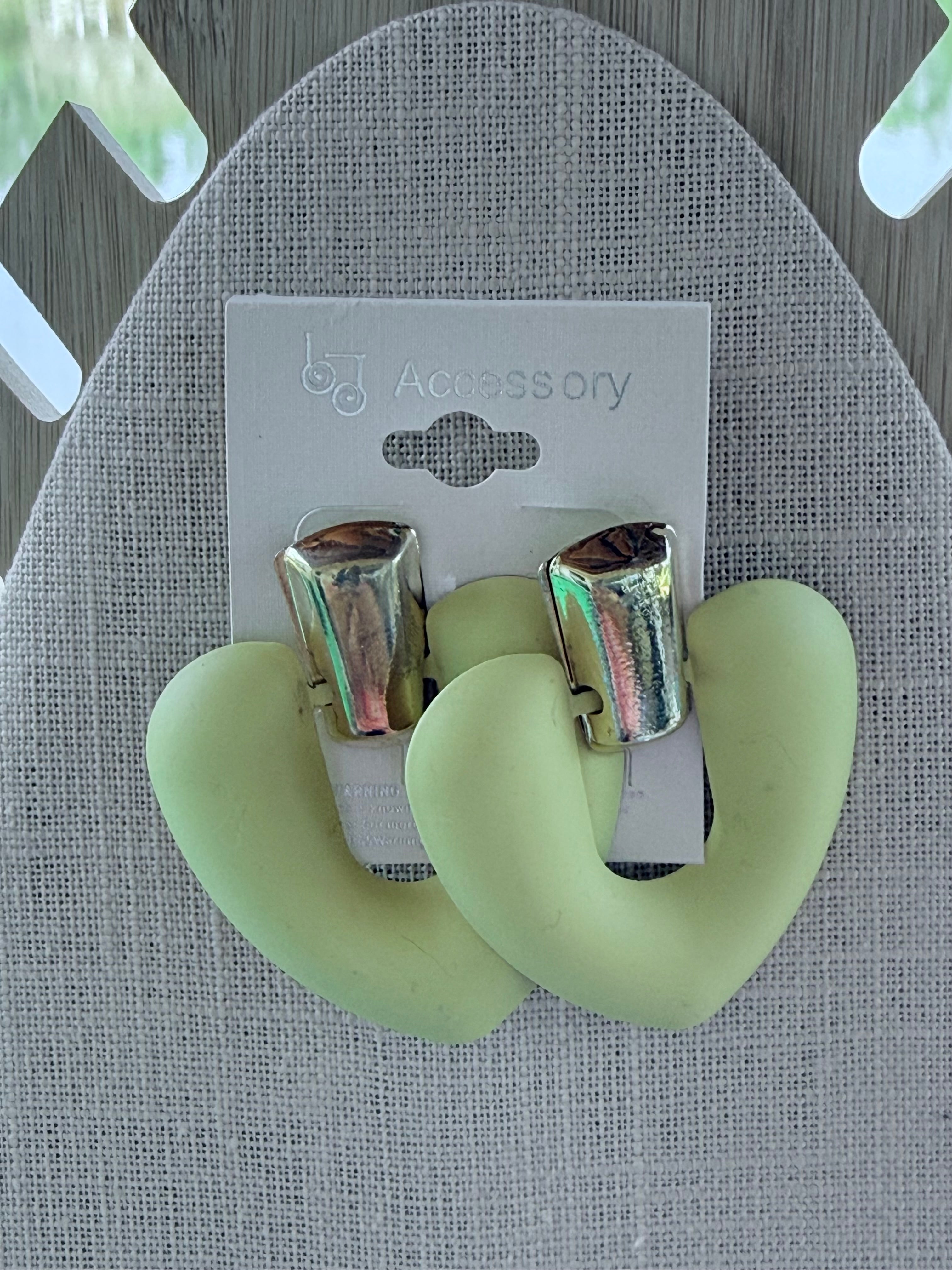 Fun Large Matte Earrings - Various Colors