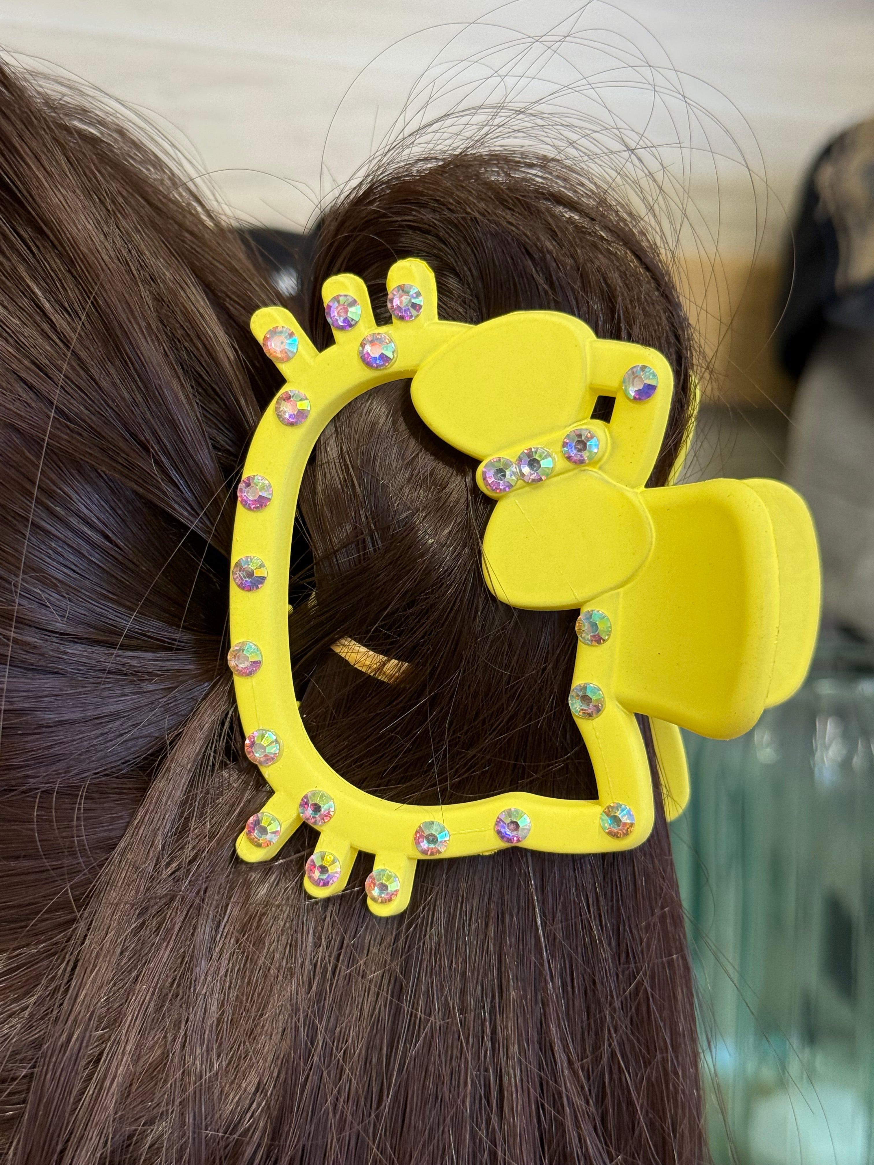 Hello Kitty Bling Hair Claw - Various Colors