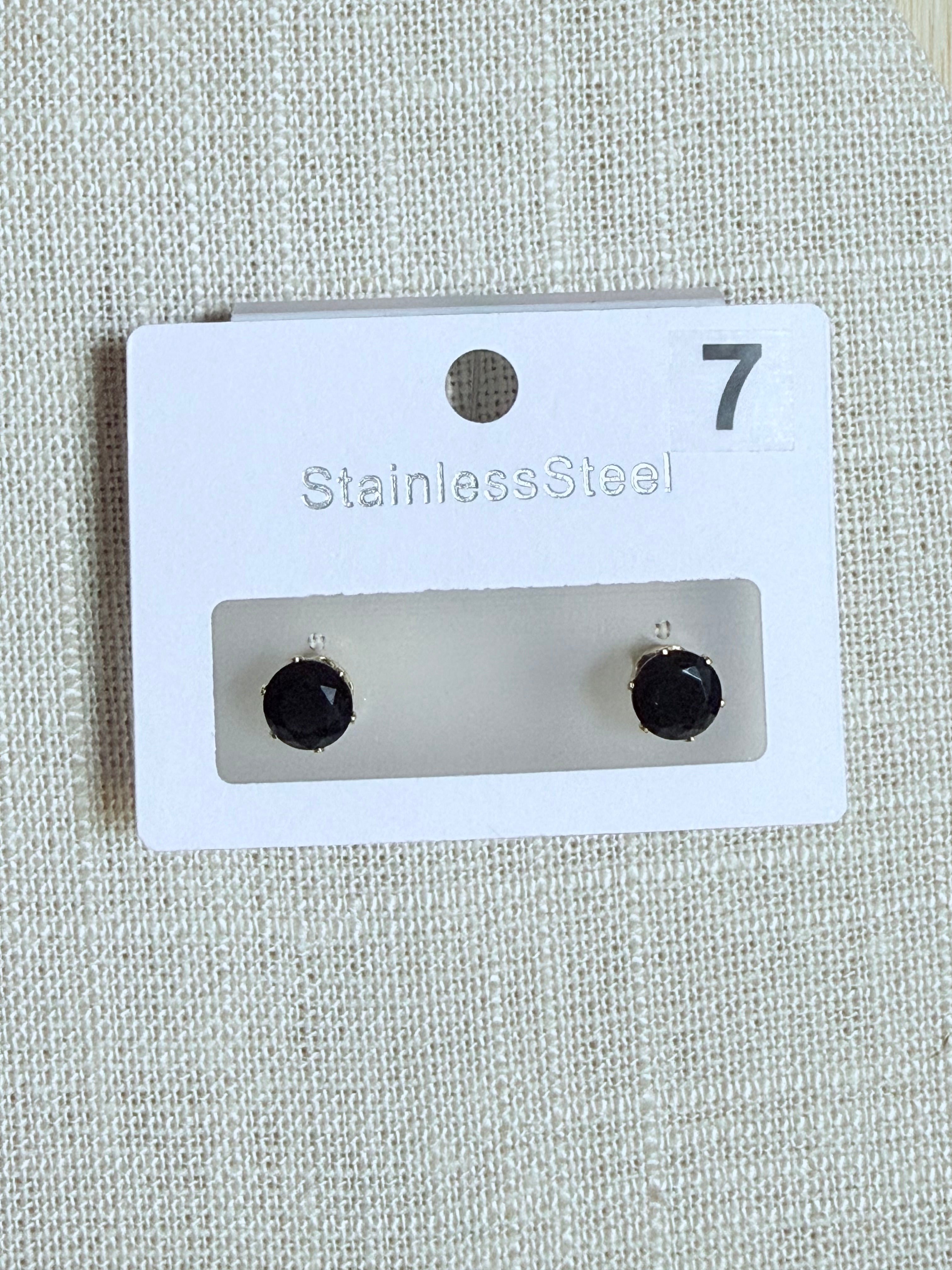 Stud Earrings - Stainless Steel