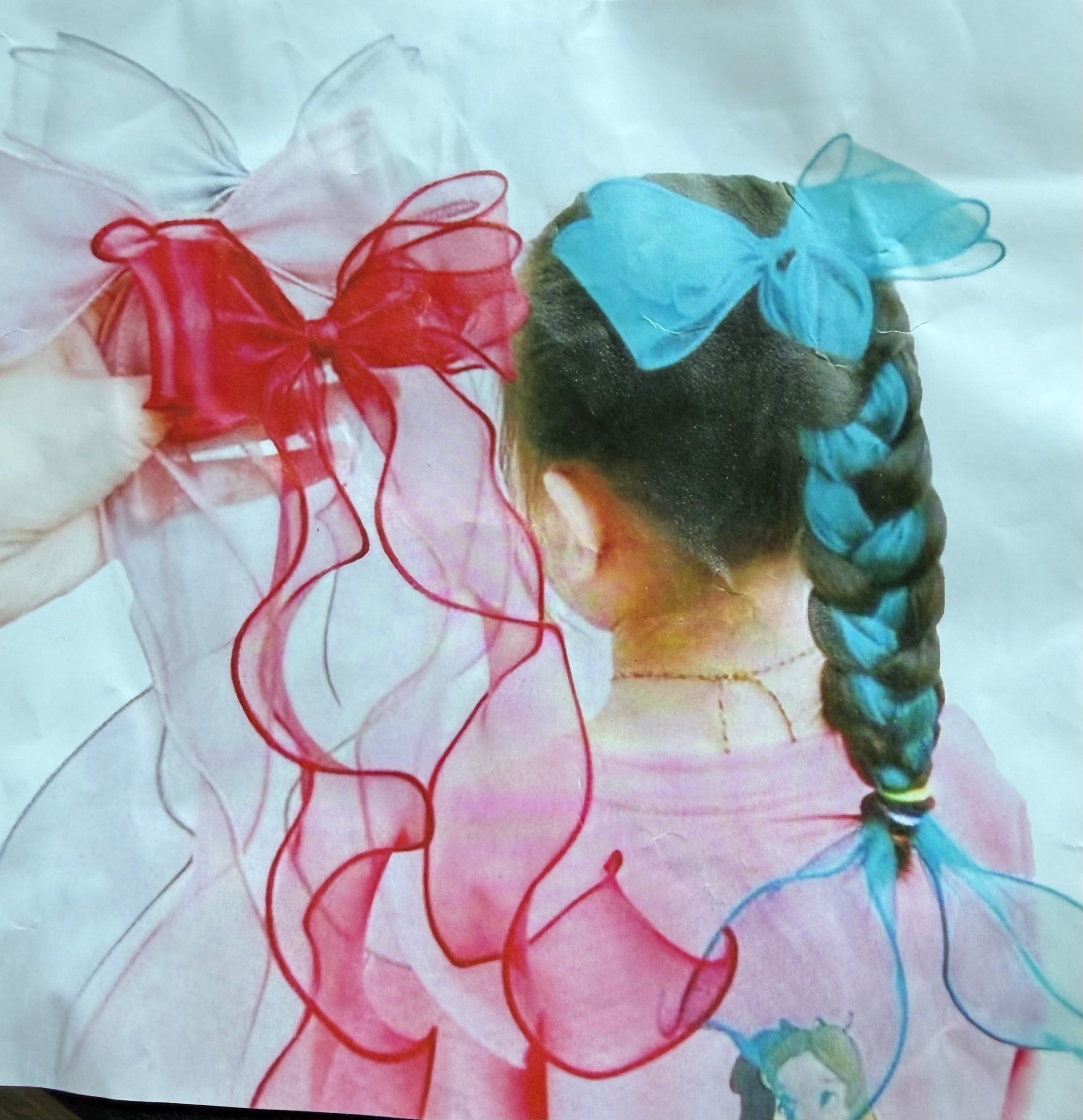 Long Tail Hair Bow