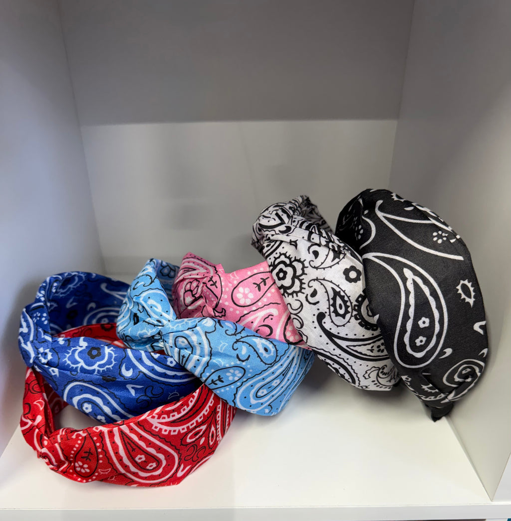 Paisley Bandana Headband