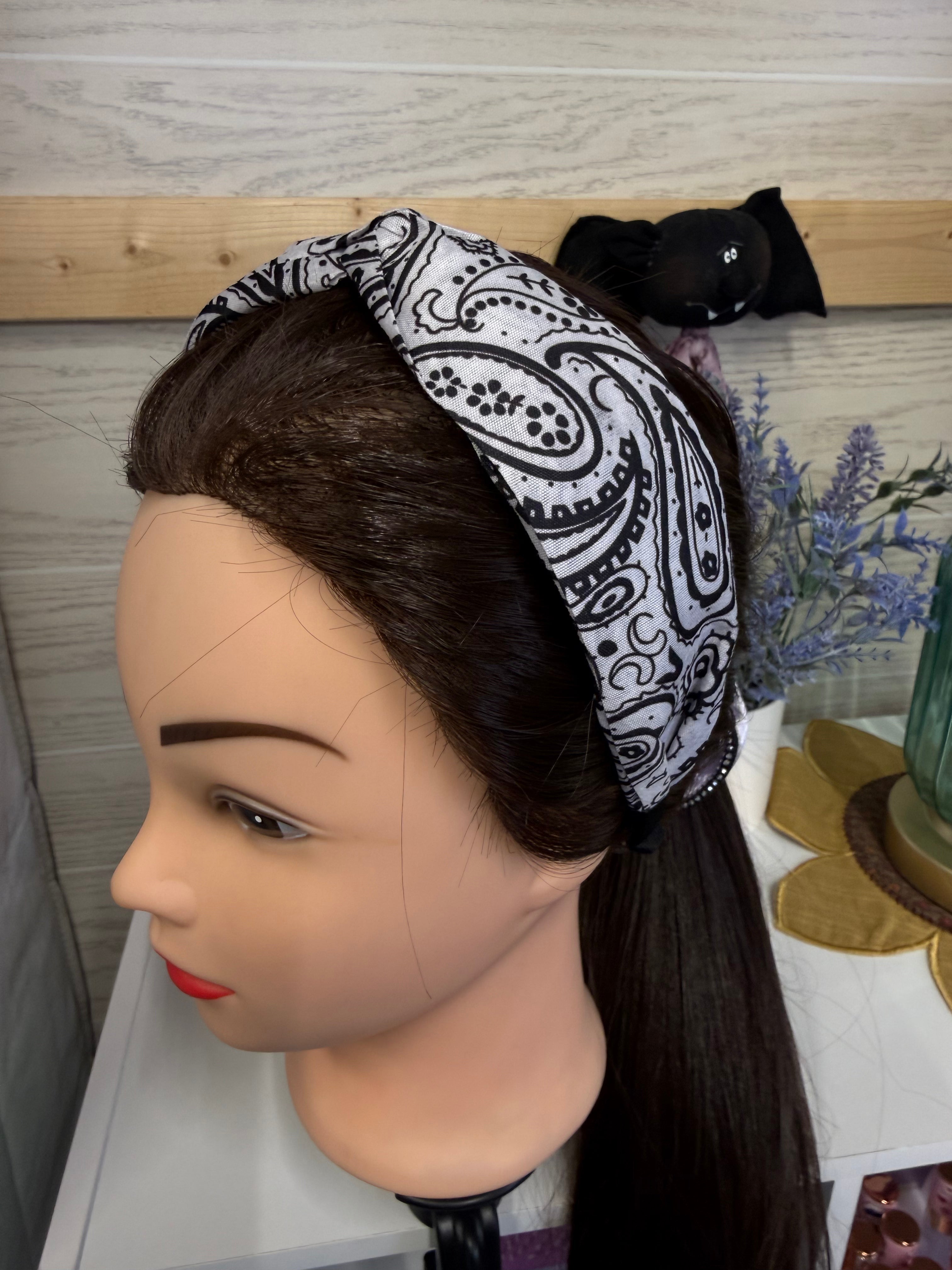 Paisley Bandana Headband