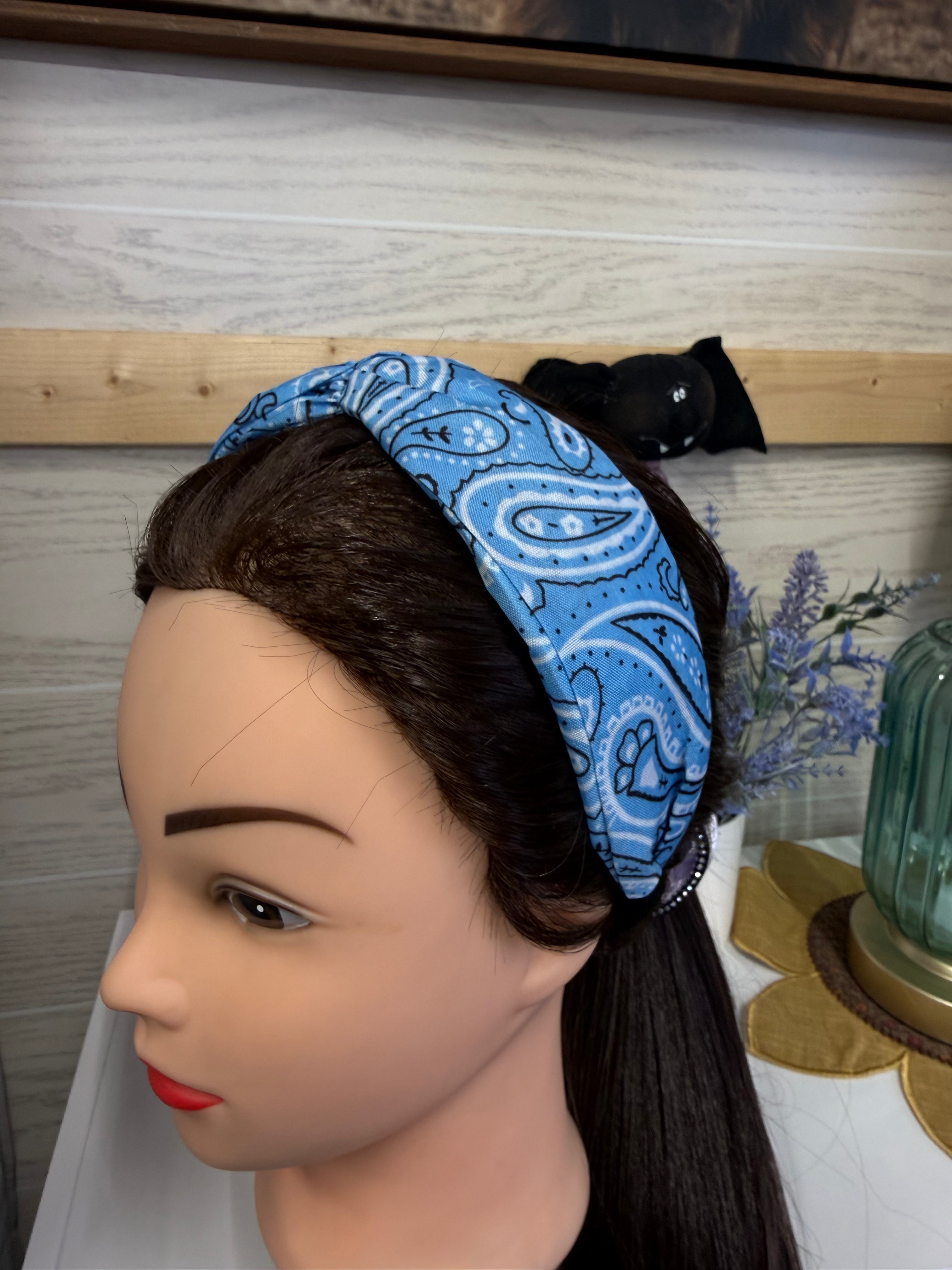 Paisley Bandana Headband