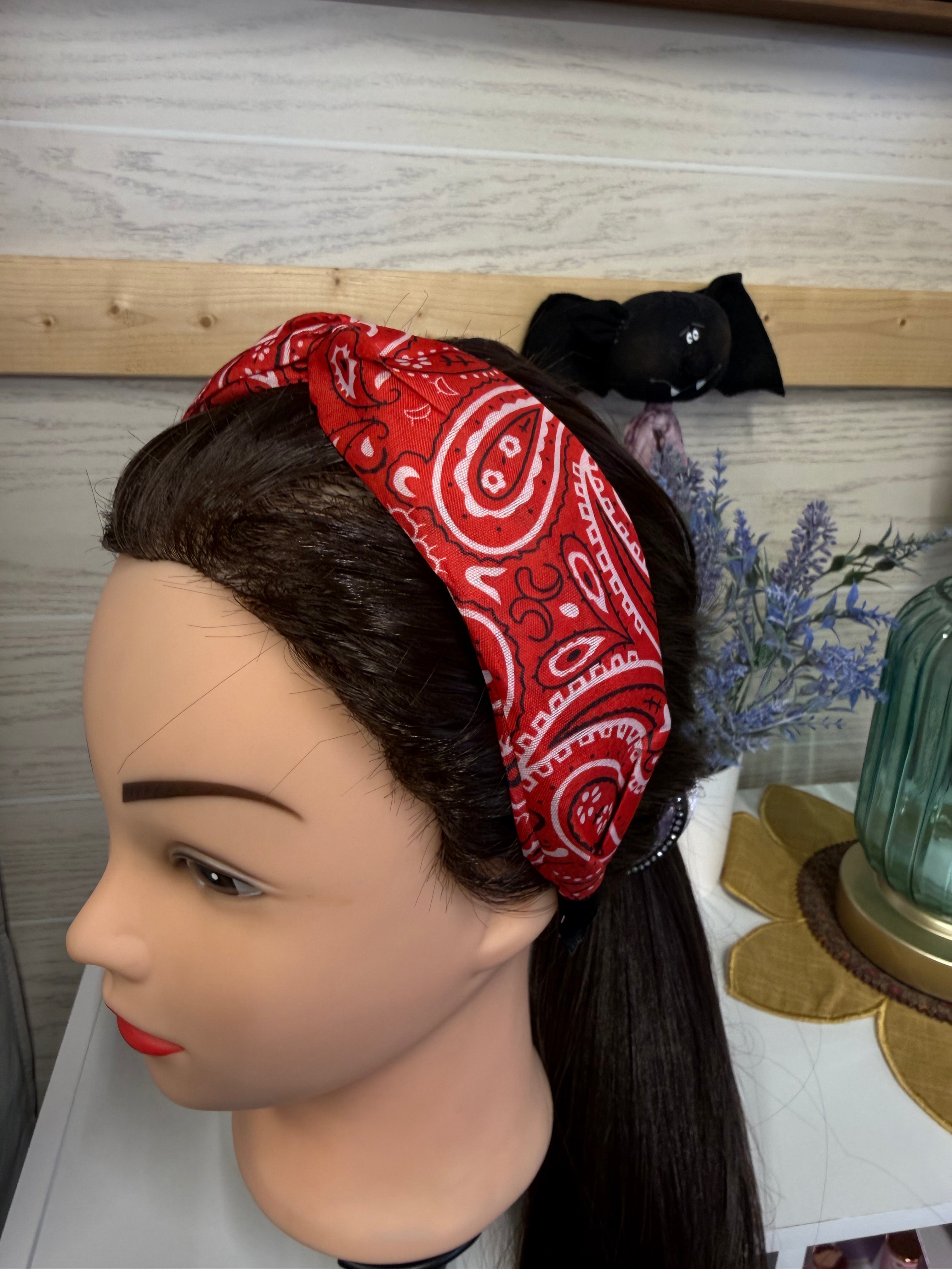 Paisley Bandana Headband