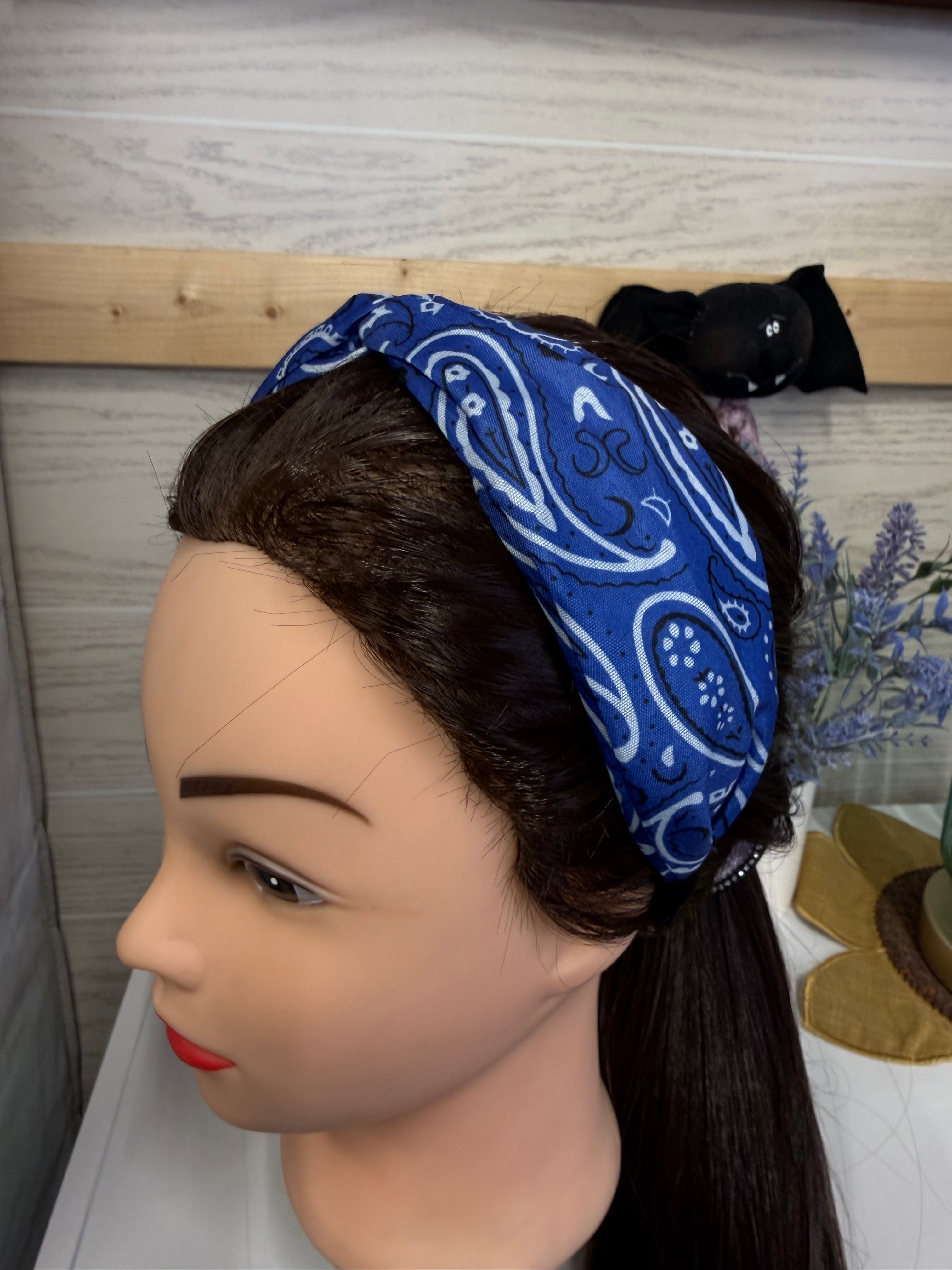 Paisley Bandana Headband