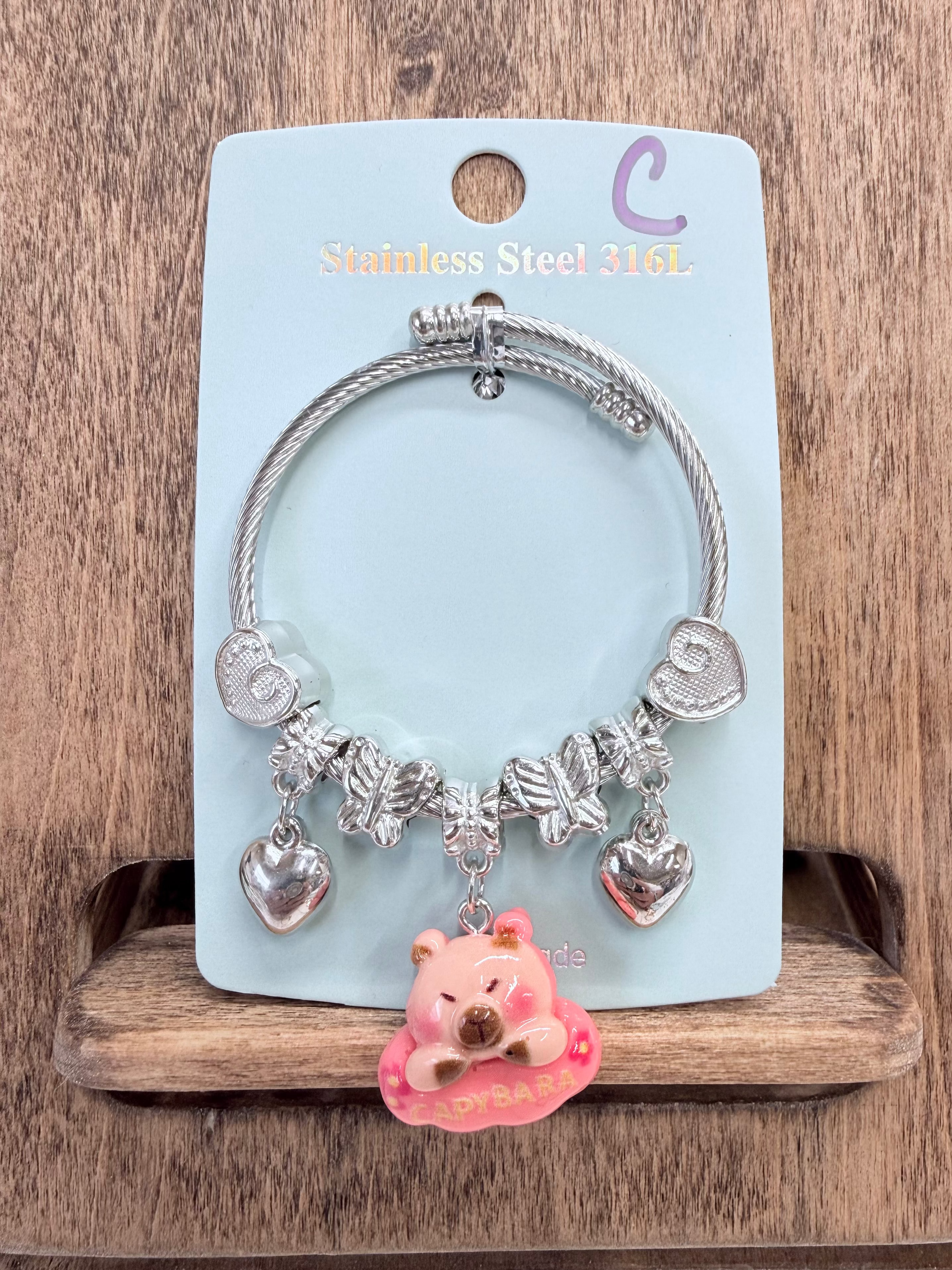 Capybara Coil Bracelets